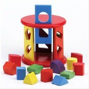 13-piece Wood Form Fitter Toy