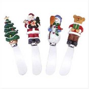Holiday Design Cheese Spreaders