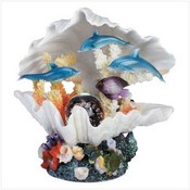 Seashell and Dolphin Night Light