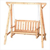 Pinewood Garden Swing