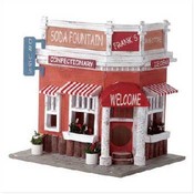 Old-time Drugstore-themed Birdhouse
