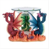 See, Hear, Speak, Dragon Oil Warmer