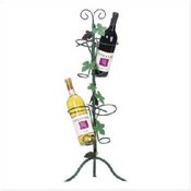 Metal Grapes Wine Bottle Holder