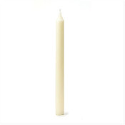 1 Dozen. Ivory Unscented Tapers