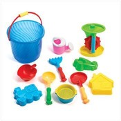 Sand Bucket Beach Toy Play Set