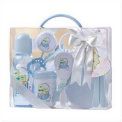 Blue Baby Gift Set In Case
