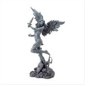 Black Evil Angel Figurine