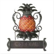 Pineapple Welcome Plaque