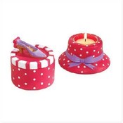 Polka Dots Hat And Shoe Set