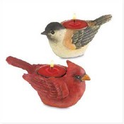 Bird Tealight Holders 2 Assorted Styles