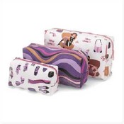 3 Piece Cosmetic Bag Set