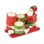 Santa Tealight Holder