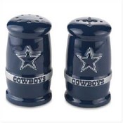 Sculpted Salt and Pepper Shakers - Dallas Cowboys
