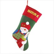 Golf Snowman Stocking