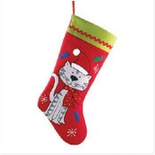 Plush Cat Stocking