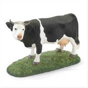 Porcelain Cow Figurine