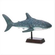 Ceramic Shark Figurine On Base