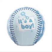 It's a Boy Blue Baseball