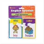 English/Spanish Vocabulary Puzzle Card