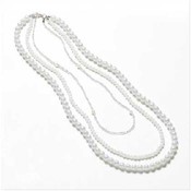 3 Strand Pearl Necklace