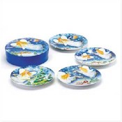 Set4 X-Mas Angel Dessert Plate