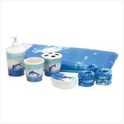 Dolphin 6 Piece Bathroom Set