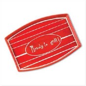 Red Backyard BBQ Meat Tray