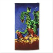 Dragon Design Beach Towel