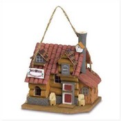 Swiss Wood Bed Bird House