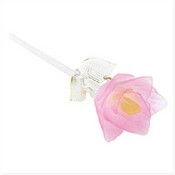 Pink Glass Rose