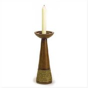 Polyresin Rope Candle Holder