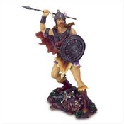 Viking Warrior with Shield Figurine