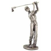 Pewter Golfer Figurine