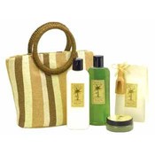 Coconut Lime Bath Set-Tote Bag