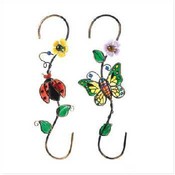 Set 2 Butterfly &amp; Ladybug Hangers