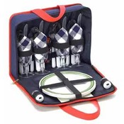 Picnic Set W/Tote Bag Holder