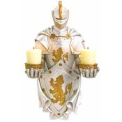 Knight Wall Candle Holder