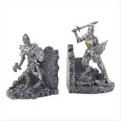 Medieval Knights Bookends