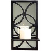 Mirrored Wall Candleholder