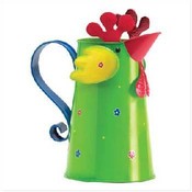 Green Chicken Metal Pitcher