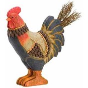 Country Rooster Statue