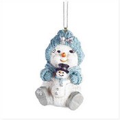 Snowbuddies Powderpuff Ornament