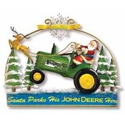 John Deere Santa Door Hanger