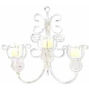 Distressed Scrollwork Candleholder