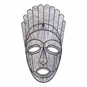 Tribal Mask Wall Sculpture
