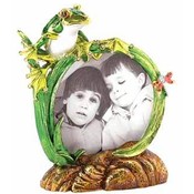 Fanciful Frog Photo Frame