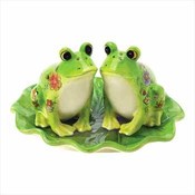 Floral Frog S&P Set
