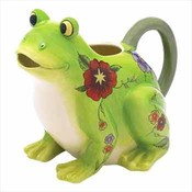 Floral Frog Pitcher