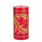 Holiday Swirl Candle