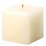Ivory Vanilla Cube Candle